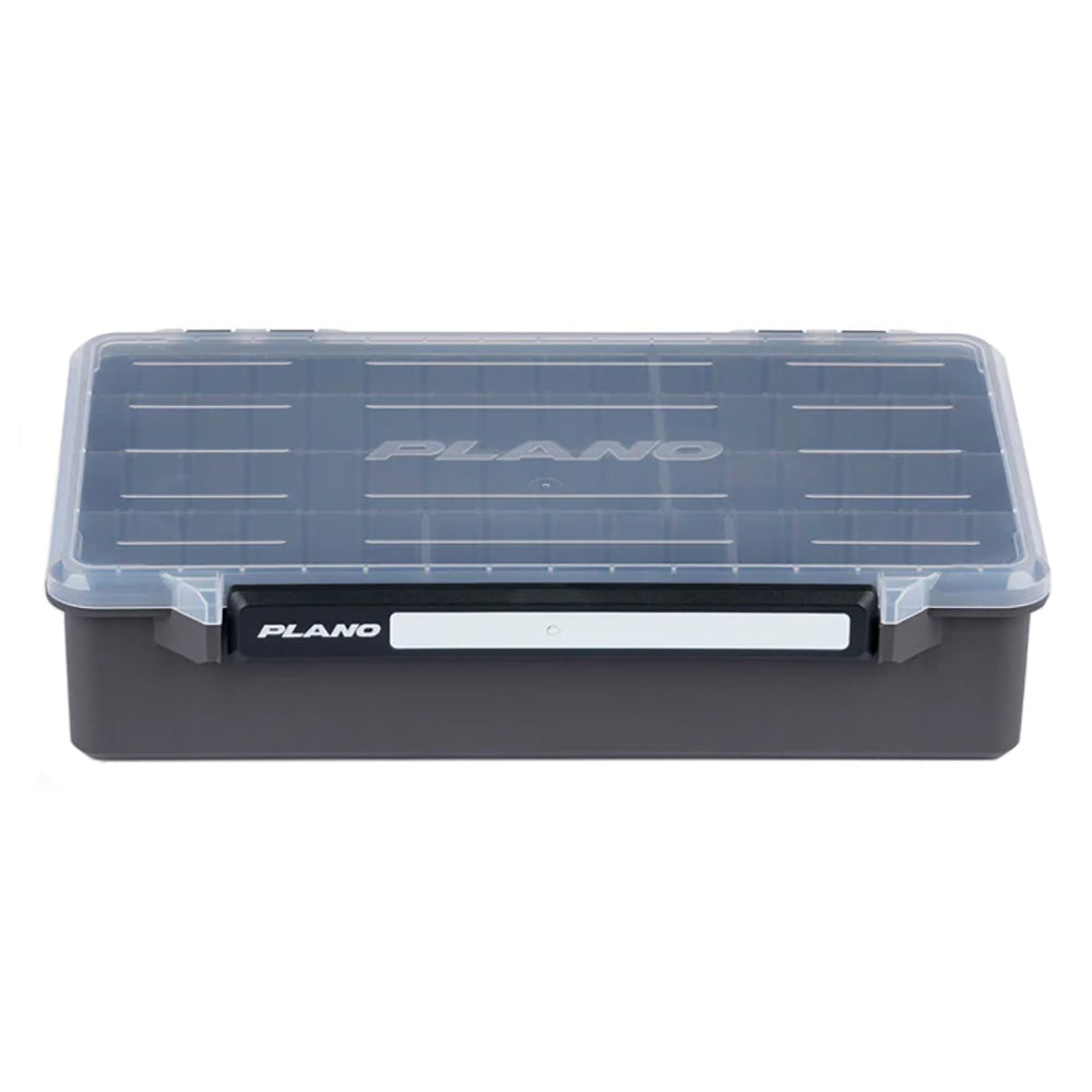 Plano StowAway 3700 Deep Stow tackle storage box with transparent lid and adjustable dividers