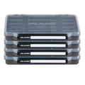 Plano StowAway 3600 50/50 Split tackle storage box 4-pack with transparent lid and adjustable dividers