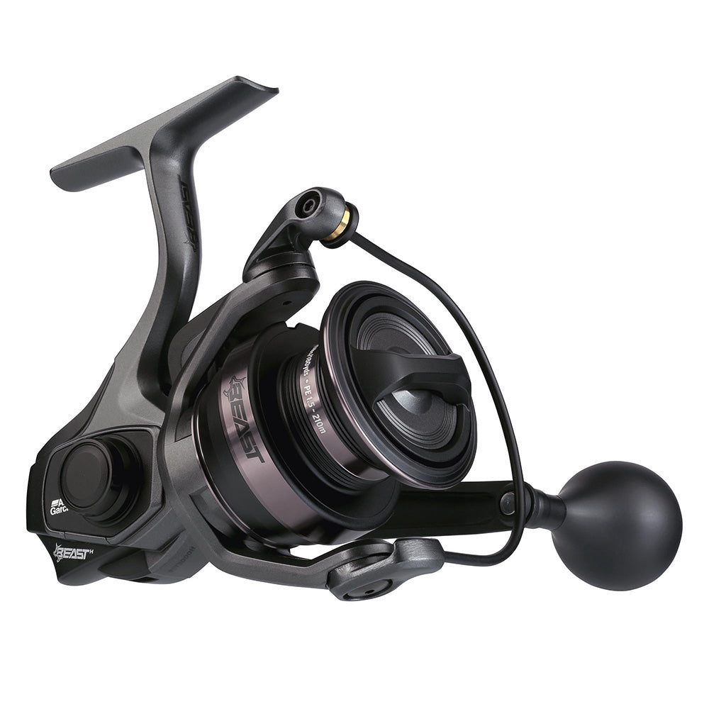 Abu Garcia Beast BST3000H spinning reel with aluminum handle and V-rotor design
