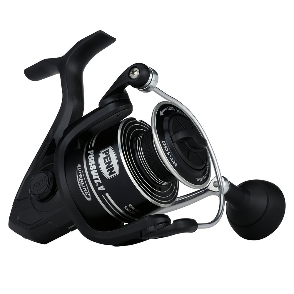 PENN Pursuit V 4000 spinning reel with HT-100 drag and braid-ready superline spool
