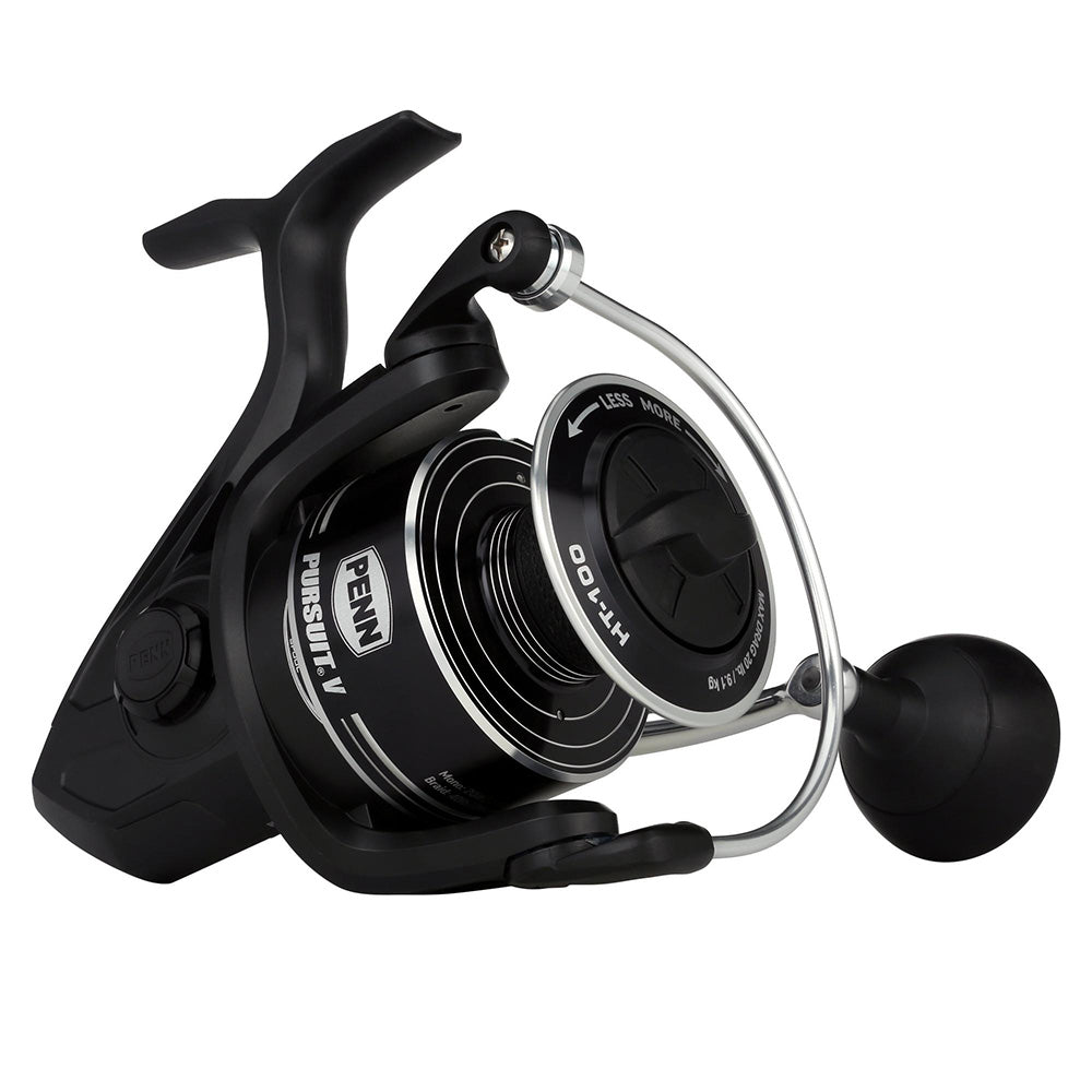PENN Pursuit V 6000 spinning reel with graphite body and braid-ready aluminum spool