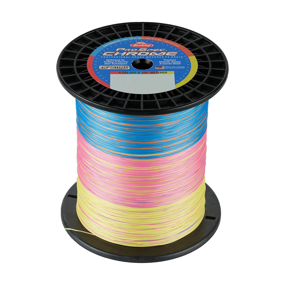 Berkley ProSpec Chrome 4 x 100' Metered Braid