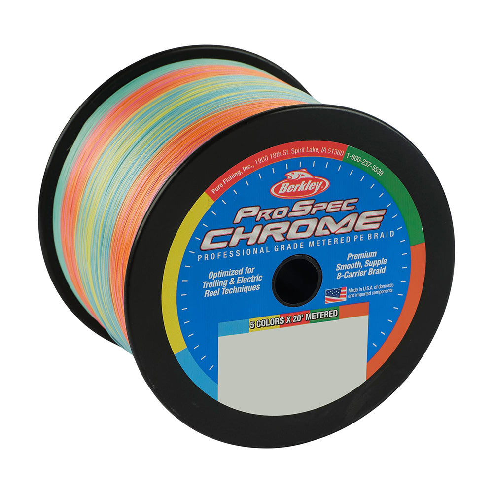 Berkley ProSpec Chrome 5 x 20' Metered Braid