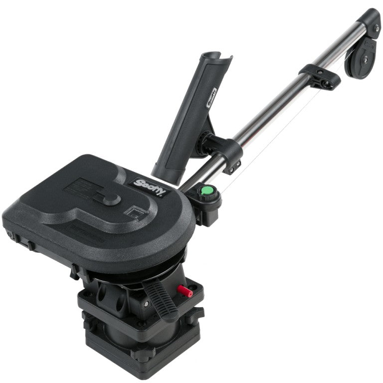 Scotty 1101 Depthpower 30" Electric Downrigger w/Rod Holder & Swivel Base