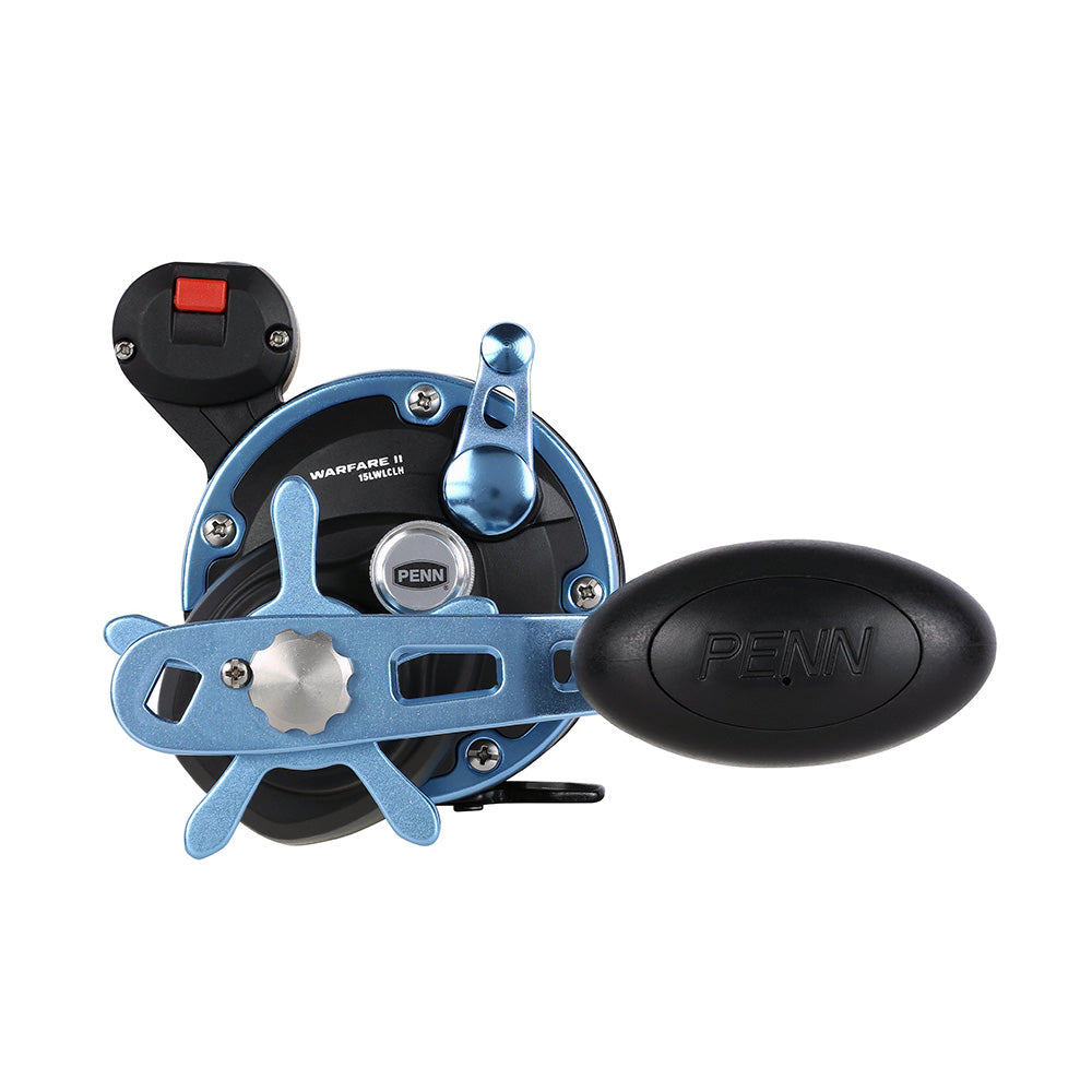 PENN WARII15LWLCLH Warfare II Level Wind 15 Left Hand Conventional Reel w