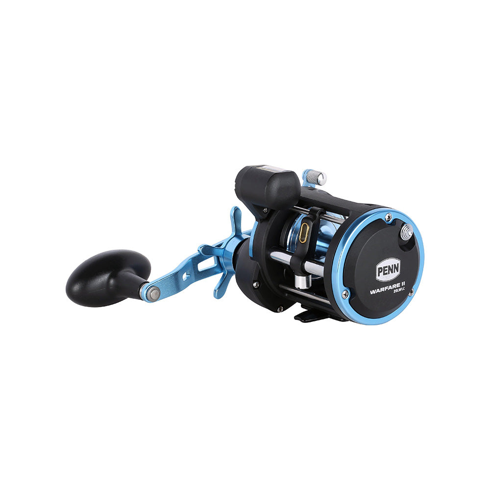 PENN WARII20LWLC Warfare II Level Wind 20 Right Hand Conventional Reel w/