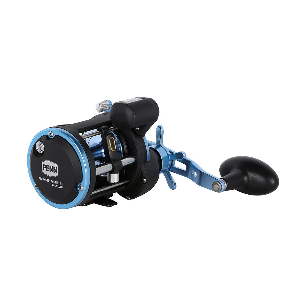 PENN WARII20LWLCLH Warfare II Level Wind 20 Left Hand Conventional Reel w