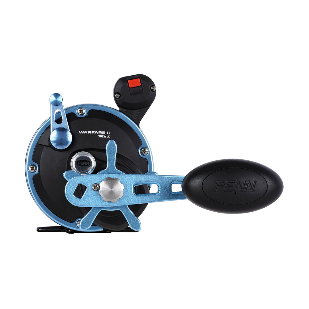 PENN WARII30LWLC Warfare II Level Wind 30 Right Hand Conventional Reel w/