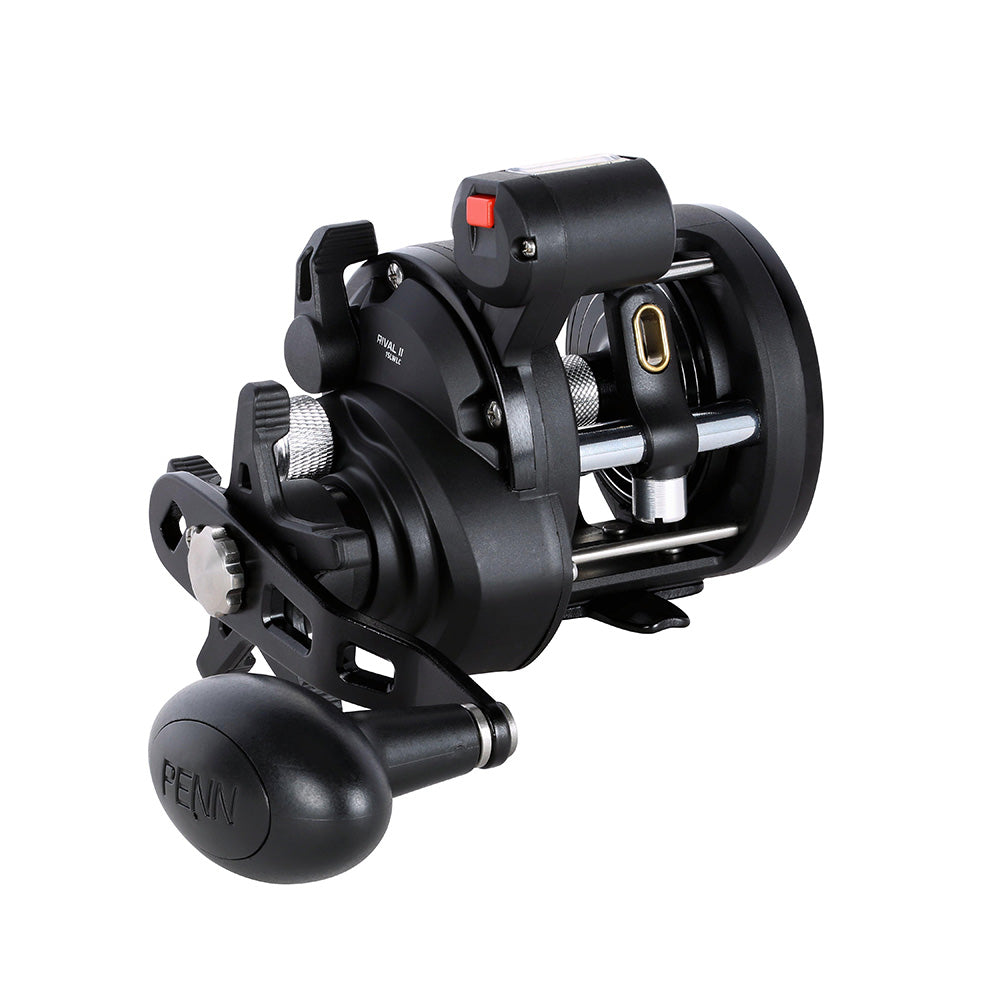 PENN Rival II 15 Level Wind Conventional Reel with Line Counter RVLII15LWLC