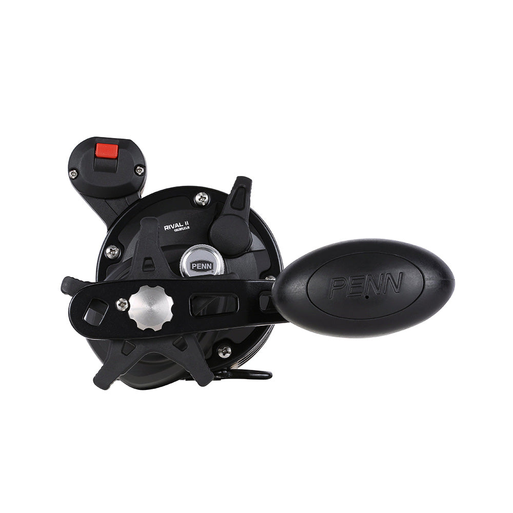 PENN RVLII15LWLHLC Rival II 15 Level Wind Left Hand Conventional Reel w/L
