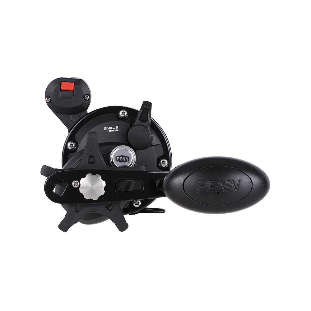 PENN RVLII20LWLCLH Rival II 20 Level Wind Left Hand Conventional Reel w/L