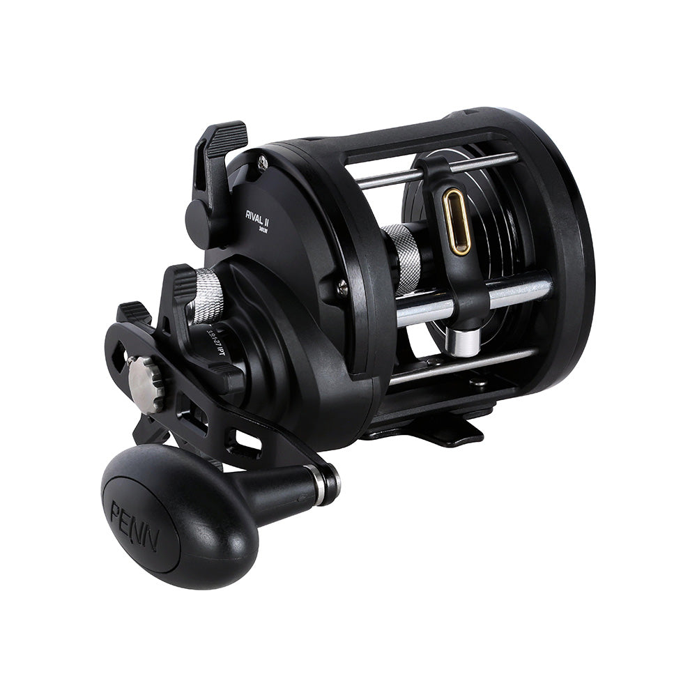 PENN Rival II 30 Level Wind Conventional Reel with graphite frame and HT-100 carbon fiber drag washers