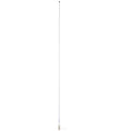 Scout 8' White VHF Antenna 6dB Heavy Stainless Steel Ferrule w/6M RG-8x Includes PL-259 Heavy Duty Offshore Antenna KS-4