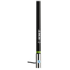 Scout 8' Black VHF Antenna 6dB Heavy Stainless Steel Ferrule w/6M RG-8x Includes PL-259 Heavy Duty Offshore Antenna KS-43