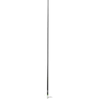 Scout 8' Black VHF Antenna 6dB Heavy Stainless Steel Ferrule w/6M RG-8x Includes PL-259 Heavy Duty Offshore Antenna KS-4