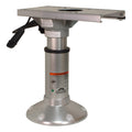 Springfield 2-7/8 inch heavy-duty adjustable Mainstay pedestal package with Trac-Lock swivel and slide, anodized aluminum