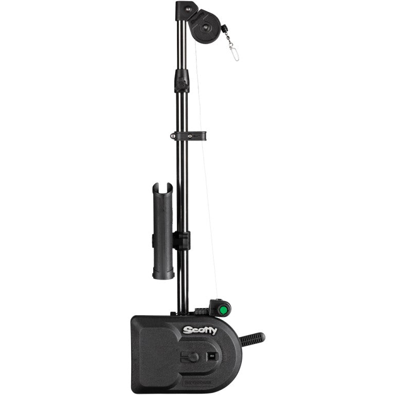 Scotty 1106 Depthpower 60" Telescoping Electric Downrigger w/Rod Holder & Swivel Mount