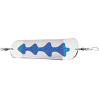 Luhr-Jensen Money Roll Flasher 8-1/4 inch Chrome Ladder finish with UV Bright and Everglo