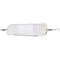 Luhr-Jensen Money Roll Flasher 8-1/4 inch Chrome Scale trolling flasher with UV Bright finish and ball bearing swivels