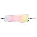 Luhr-Jensen Money Roll Flasher 8-1/4 inch Rainbow Crush UV trolling flasher with ball bearing swivels