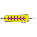 Luhr-Jensen Money Roll Flasher 8-1/4 inch Nuclear Carbon Glow UV trolling flasher