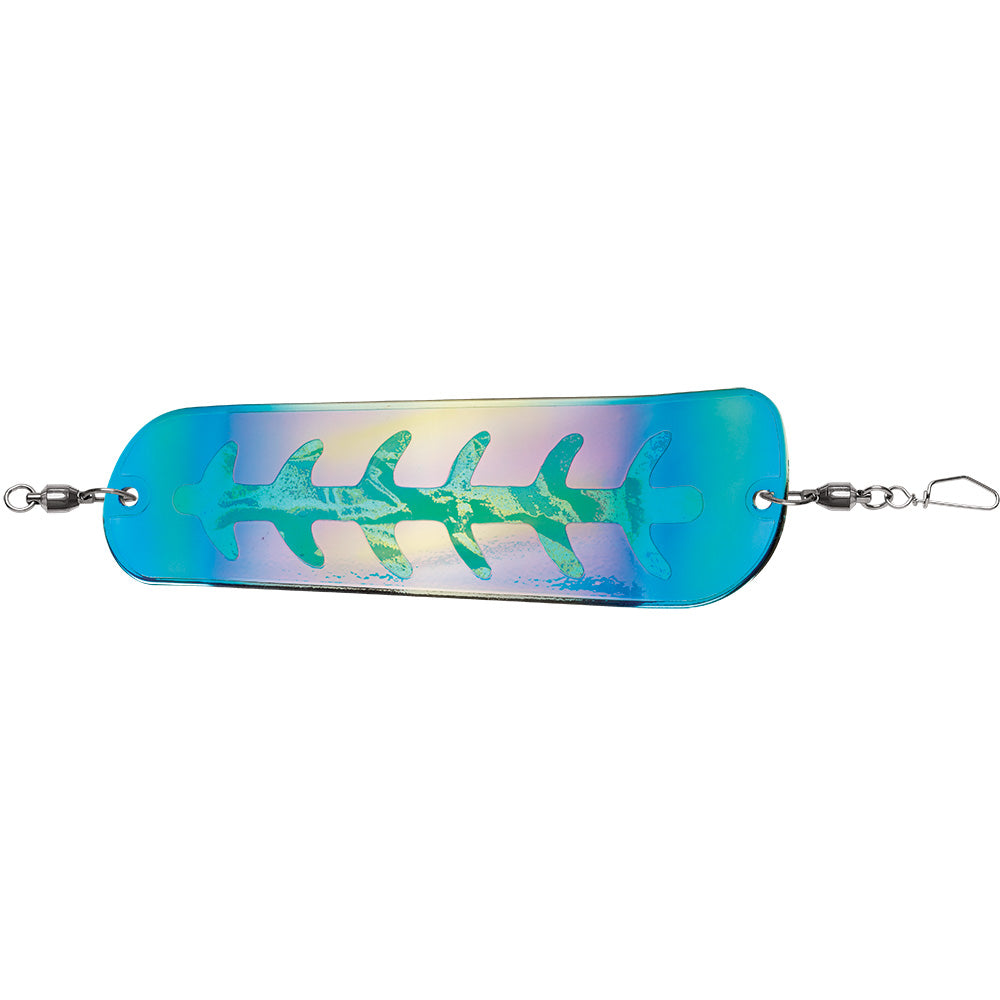 Luhr-Jensen 11-inch Money Roll Flasher in Blue Kamikaze UV finish