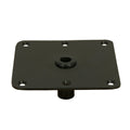 Springfield KingPin 7x7 square mild steel seat base with satin E-coat finish