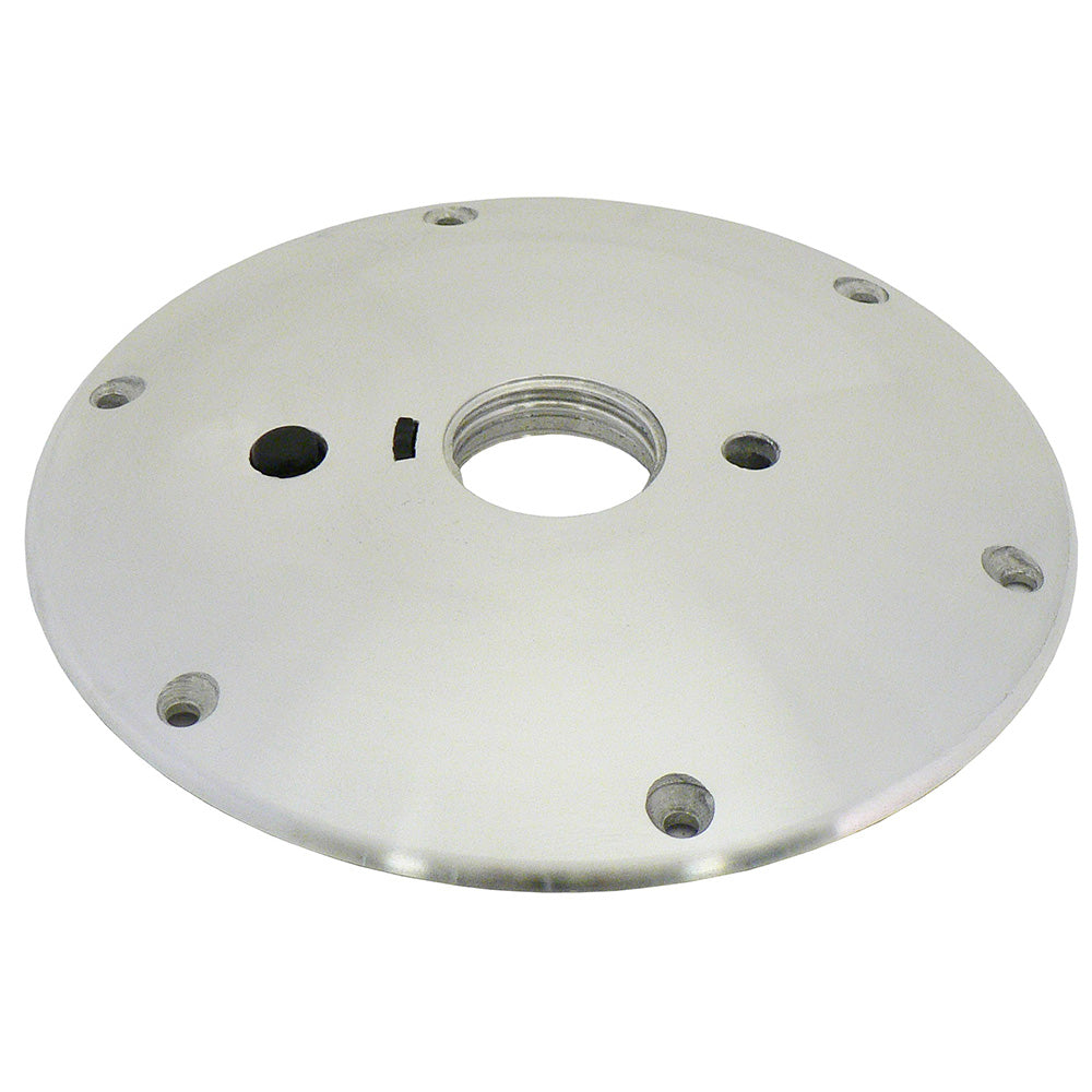 Springfield Thread-Lock 10-inch aluminum surface mount base with anodized finish for boat seats
