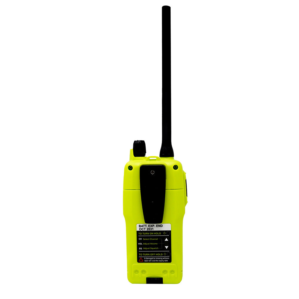 ACR SR303 Survival Radio Kit VHF Multi-Channel GMDSS/FCC/MED w/Replaceable Lithium Ion Battery