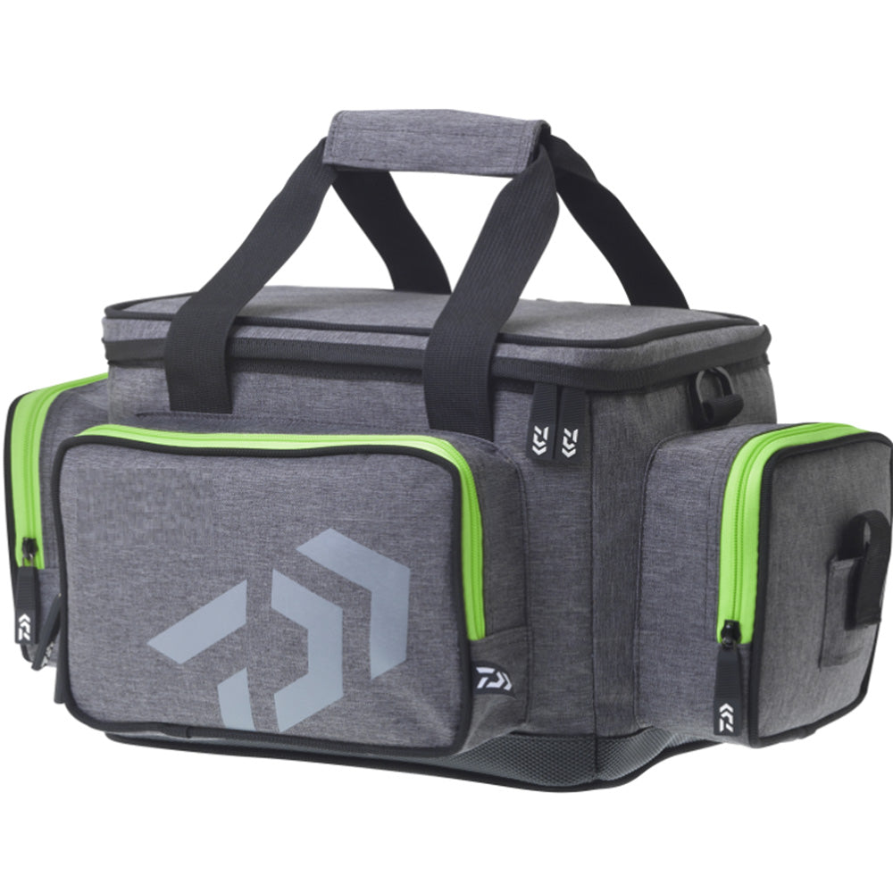 Daiwa D-Box Tackle Bag with medium D-Box MS, MR and MD inserts included