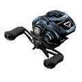 Daiwa Tatula X TW 100XHL left-hand baitcast reel showing T-Wing line guide and swept handle