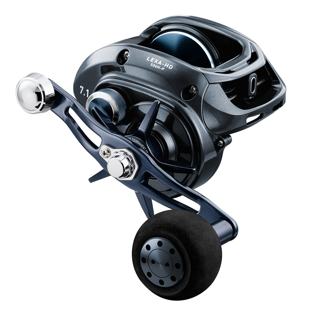 Daiwa Lexa 500H baitcasting reel LX500H-P with MAGFORCE braking and UTD drag system