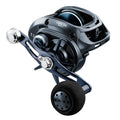 Daiwa Lexa 500H Left Handed Baitcast Reel LX500HL-P with swept handle and EVA knobs