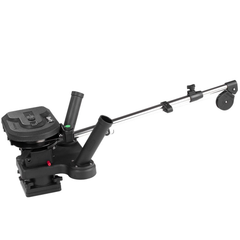 Scotty 1116 Propack 60" Telescoping Electric Downrigger w/ Dual Rod Holders and Swivel Base