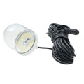 Hydro Glow SF200WW 200W 3000K warm white LED underwater dock light with HydroDome housing and 50-foot cord