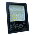 Hydro Glow FL100G 100W above-water LED floodlight in green and daylight white with stainless steel mounting bracket