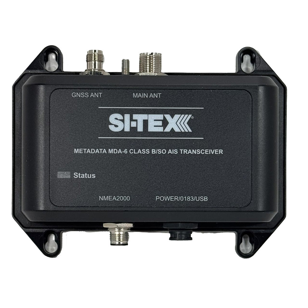 SI-TEX MDA-6 5W SOTDMA Class B/SO AIS transceiver with Wi-Fi, Bluetooth, NMEA 0183 and NK2 isolated USB interface