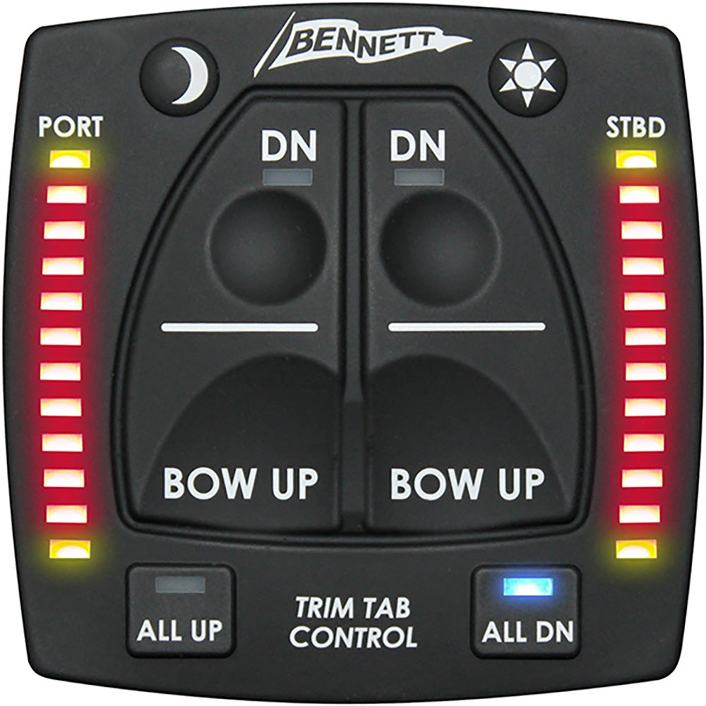 Bennett Marine OBI9000E-DS Electric Dual-Station Helm Control for trim tab operation at two helm positions