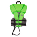Stearns Heads Up Type II Child Life Jacket green 30-50 lbs with neck float and rescue loop