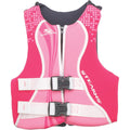 Stearns Youth Hydroprene Type III Life Vest Pink Hot Pink for kids 50-90 lbs