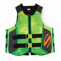 Stearns Adult Hydroprene Life Vest Green Medium Coast Guard Approved PVC Foam