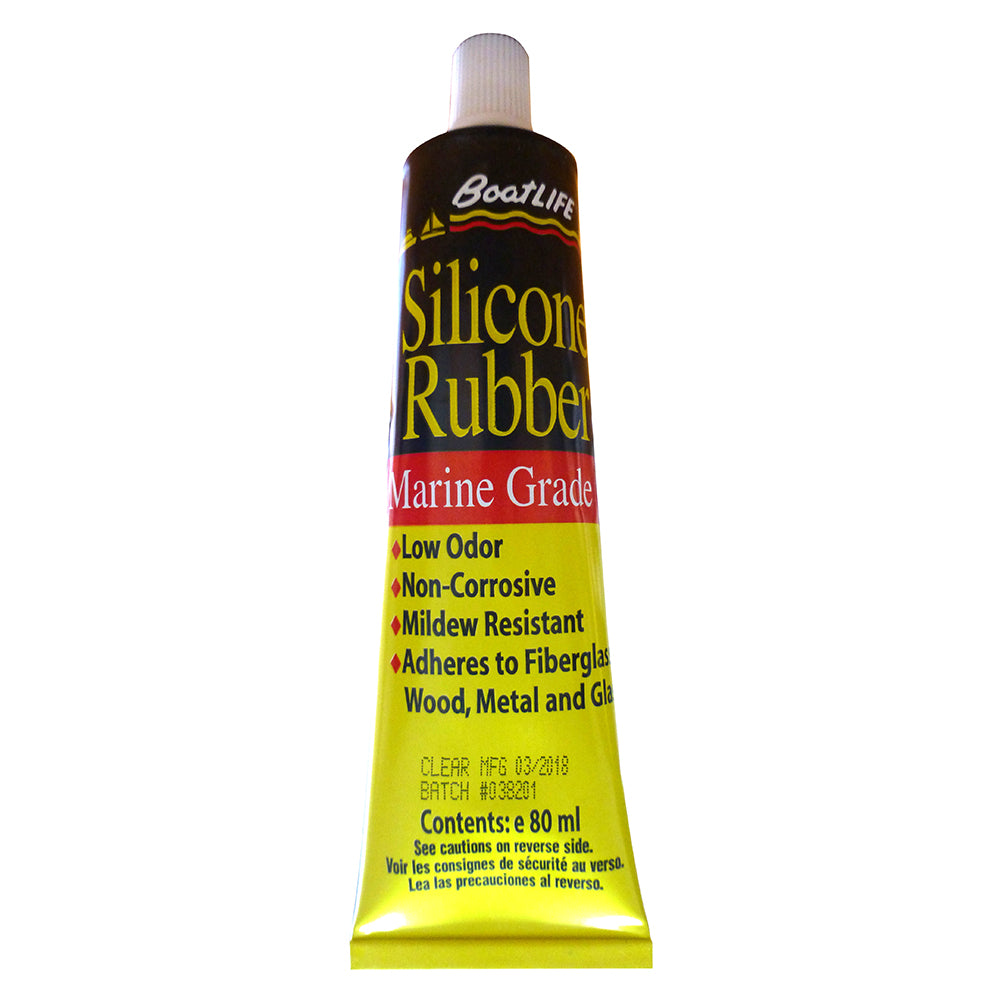BoatLIFE 2.8 fl. oz. clear silicone rubber tube marine sealant