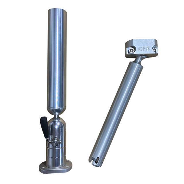 Cisco Fishing Systems Gimbal Rod Holder Plate for Single Rod Holder