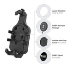 Ram Mount RAM® Quick-Grip™ Pro Phone Holder w/Ball & Vibration Damper