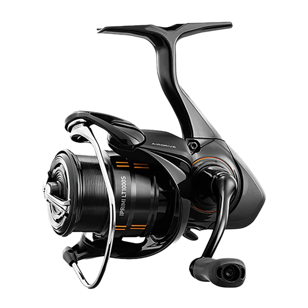 Daiwa Iprimi LT 1000 ultralight spinning reel with Zaion V body and AIRDRIVE design for trout fishing
