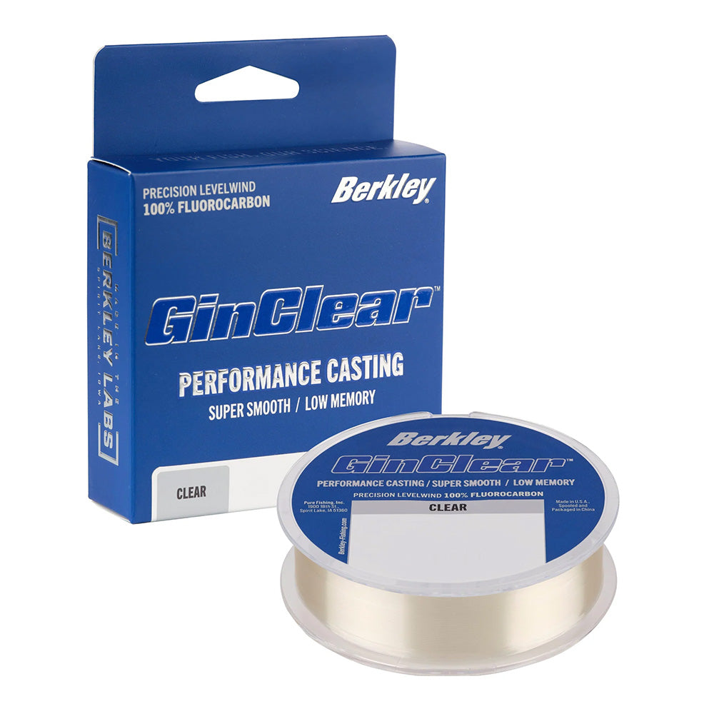 Berkley GINCLEAR Clear Fluorocarbon Line spool