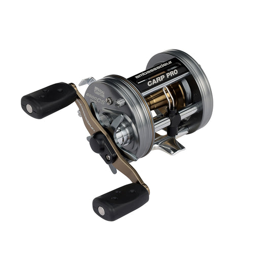 Abu Garcia Ambassadeur 6500 Carp Pro Round Baitcast Reel