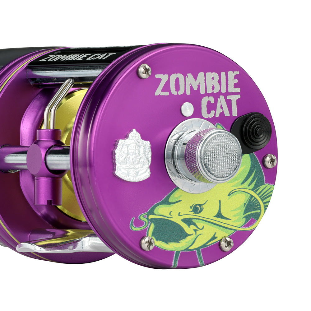 Abu Garcia Ambassadeur 6500 Zombie Cat Round Baitcast Reel