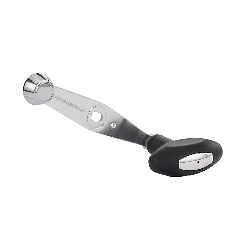 Abu Garcia Power Handle Accessory for Ambassadeur round reels up to 6500 size in silver and black