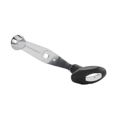 Abu Garcia Power Handle Accessory for Ambassadeur round reels up to 6500 size in silver and black